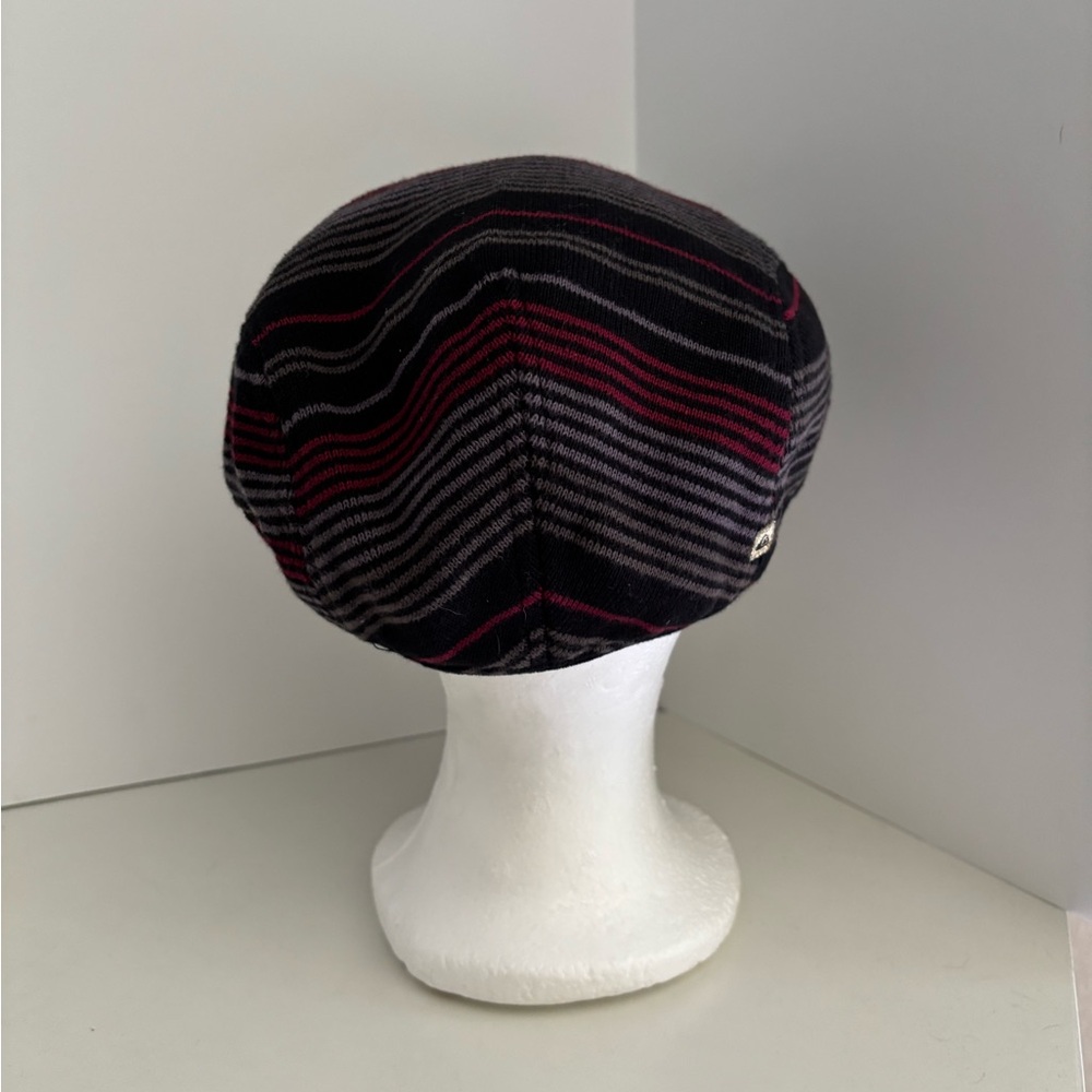 NWOT Quicksilver Striped Newsboy Flat Cap Size L/XL - Picture 4 of 7